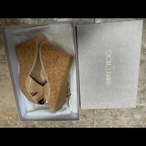 Jimmy Choo Wedge Sandals Sz.38.5